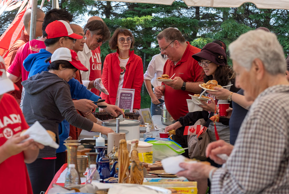 Cultural celebration on Canada Day