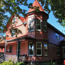 Dewar House view of corner tower