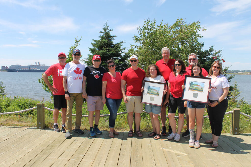 Stratford volunteer of the year award winners for 2025 standing for group photo.