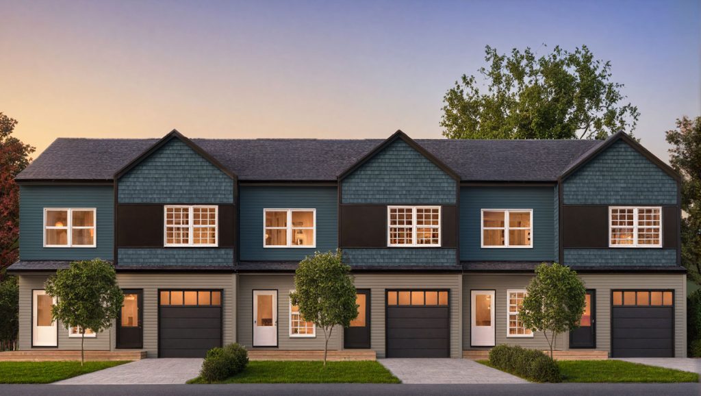 Stacked townhouse 2 story, Tier B